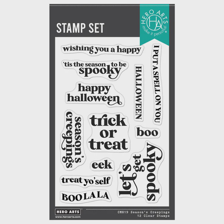 H A SEASON'S CREEPINGS STAMP SET