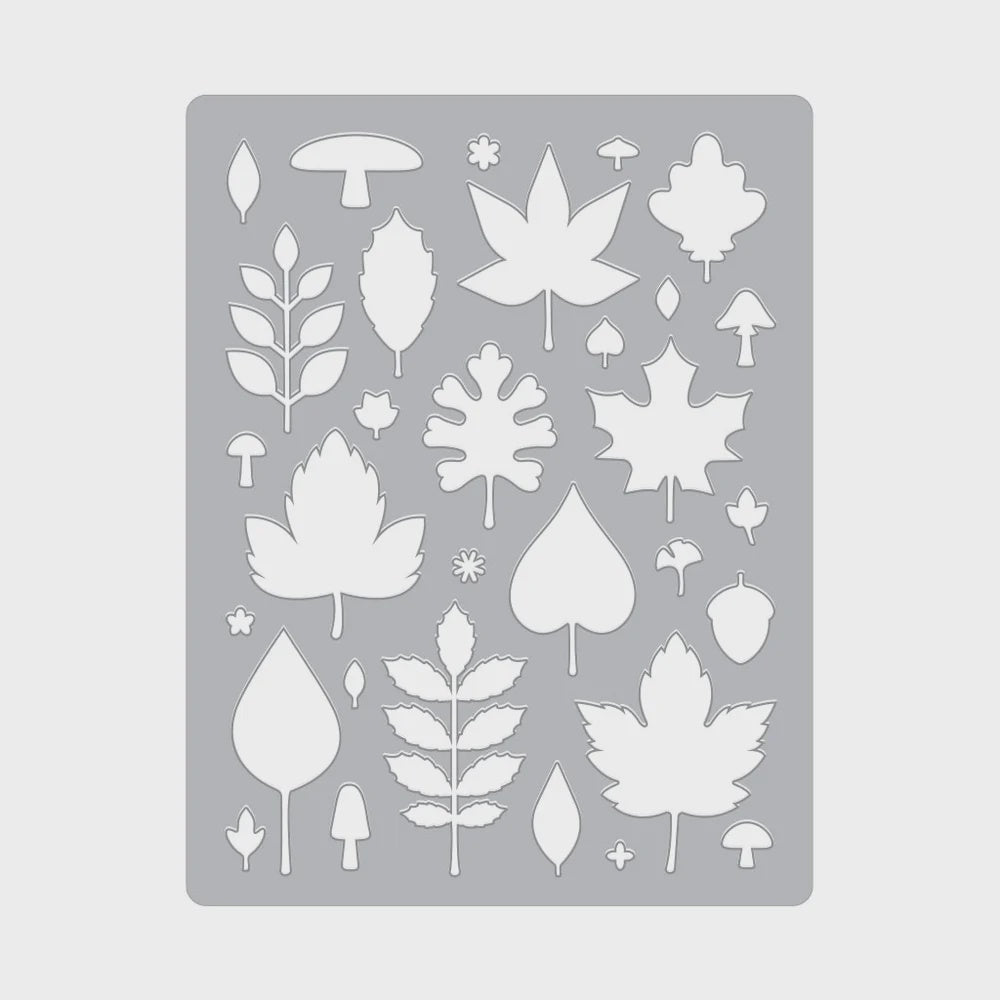 H A FALL PATTERN COVER PLATE DIE