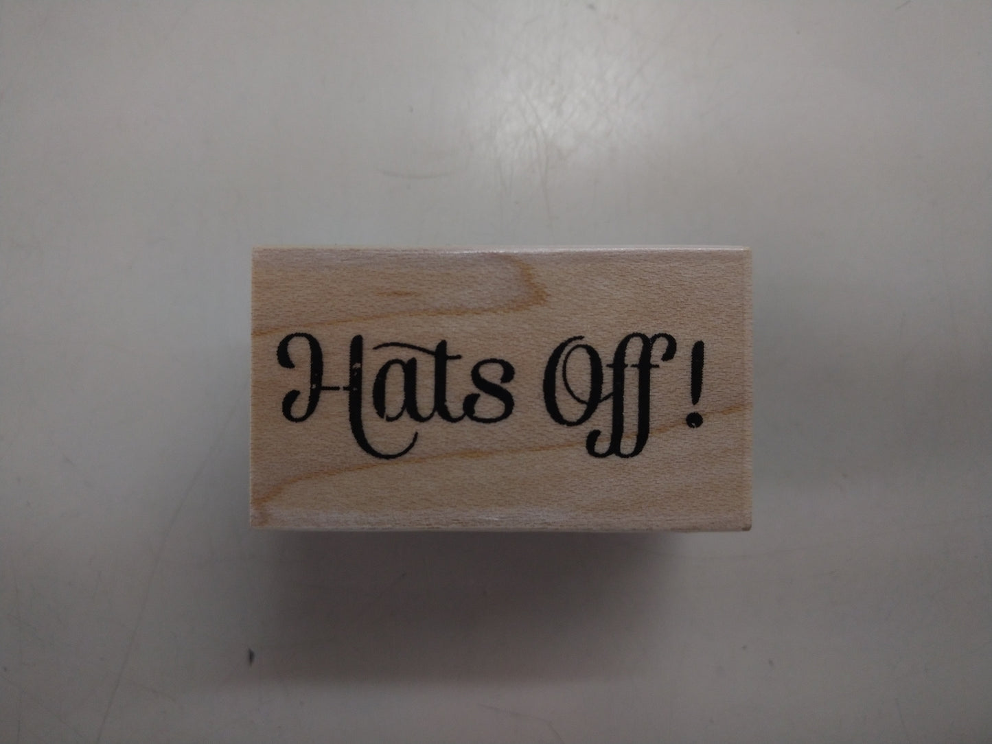 IO HATS OFF STAMP