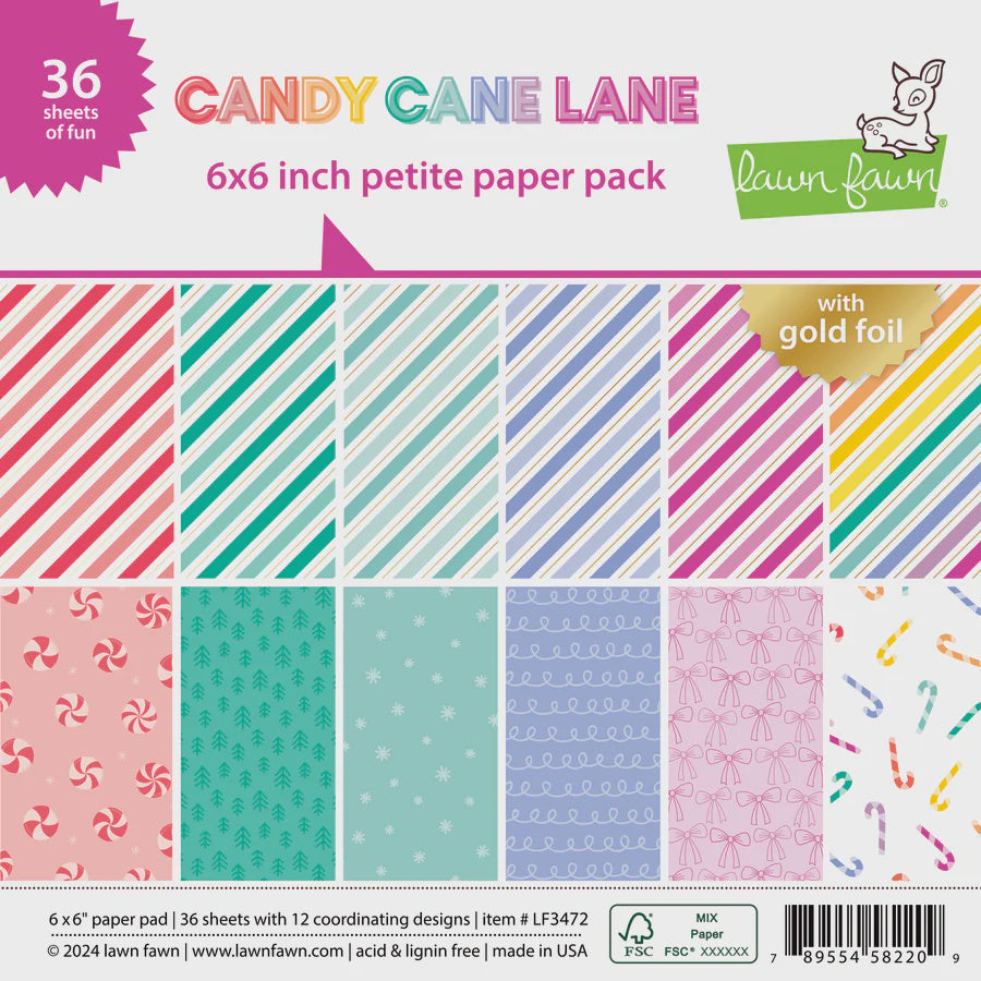 LF CANDY CANE LANE PETITE PAPER PACK