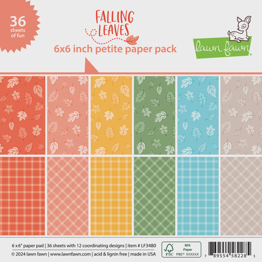 LF FALLING LEAVES PETITE PAPER PACK