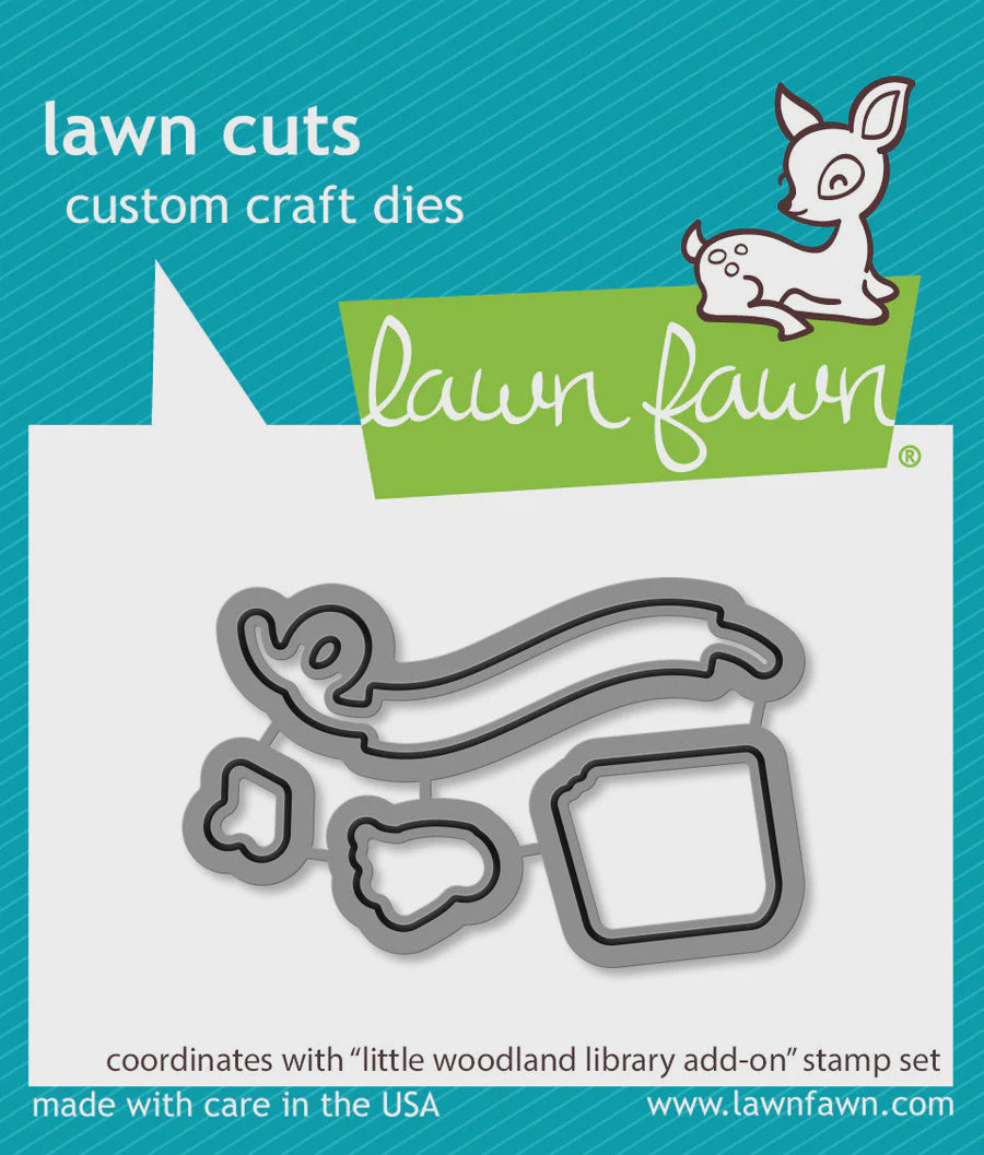 LF LITTLE WOODLAND LIBRARY ADD-ON LAWN CUTS DIES