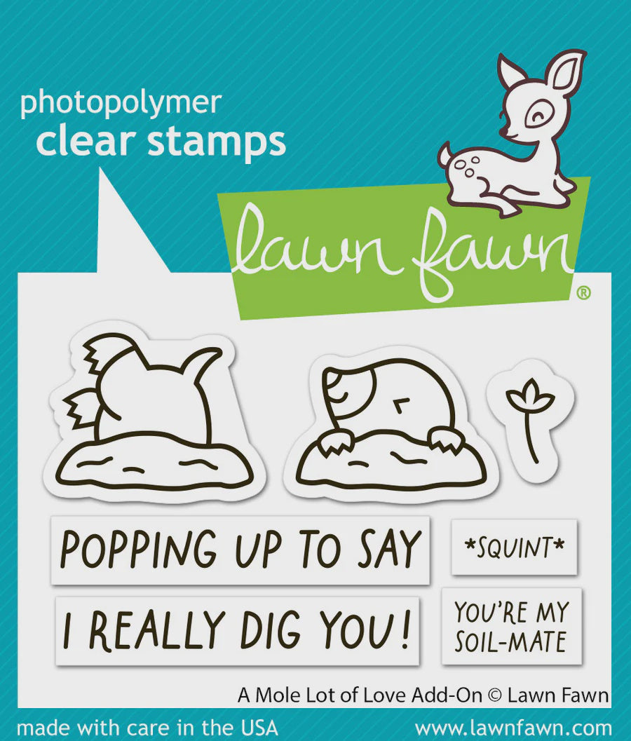 LF A MOLE LOT OF LOVE ADD-ON STAMP SET