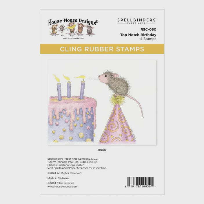 HM TOP NOTCH BIRTHDAY STAMP SET