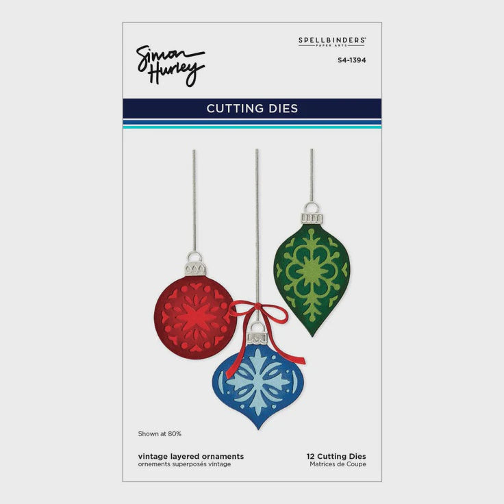 SB VINTAGE LAYERED ORNAMENTS DIE SET
