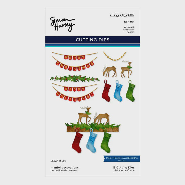 SB MANTLE DECORATIONS DIE SET