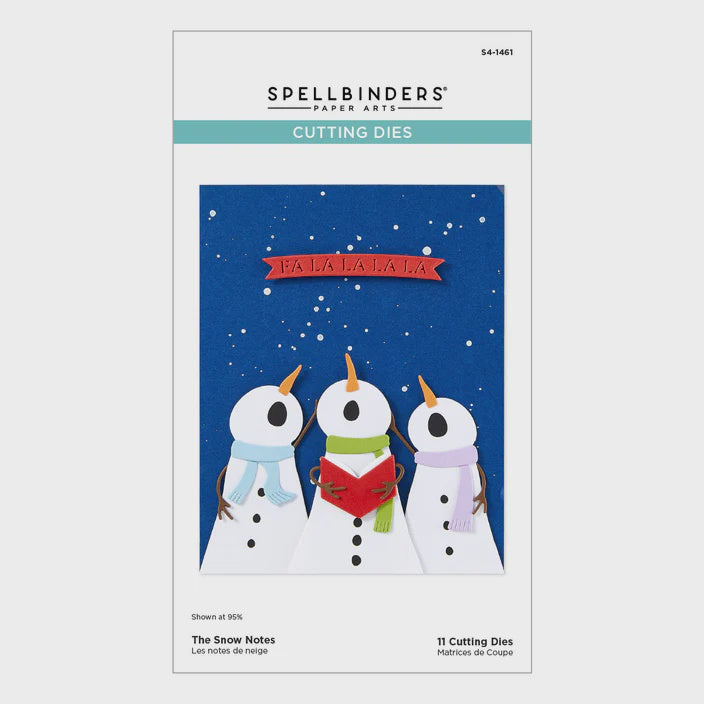 SB THE SNOW NOTES DIE SET