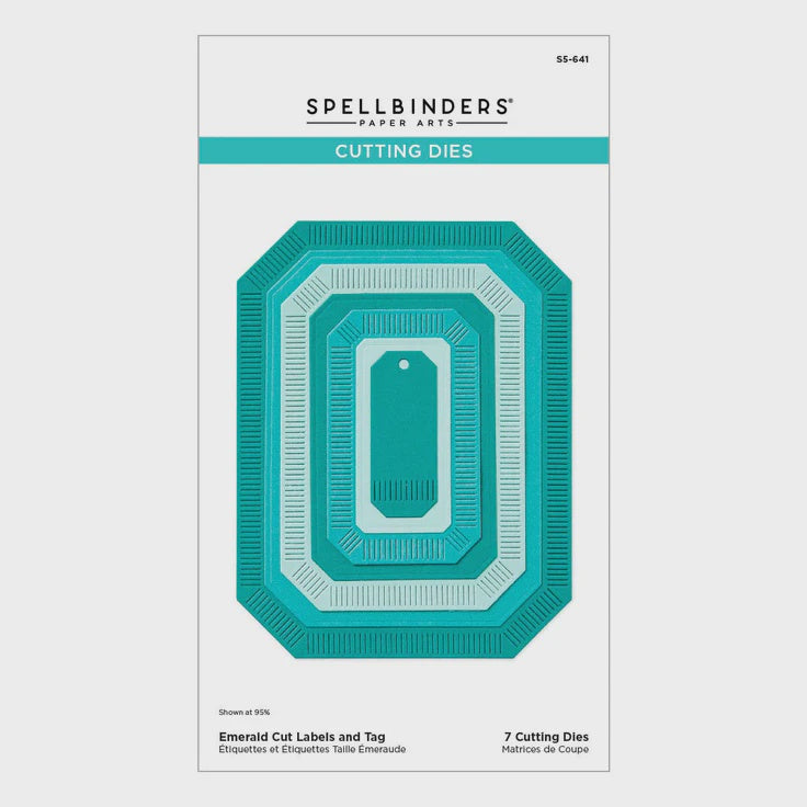 SB EMERALD CUT LABELS TAG