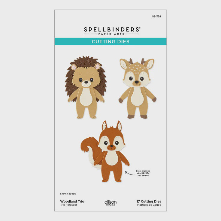SB WOODLAND TRIO DIE SET