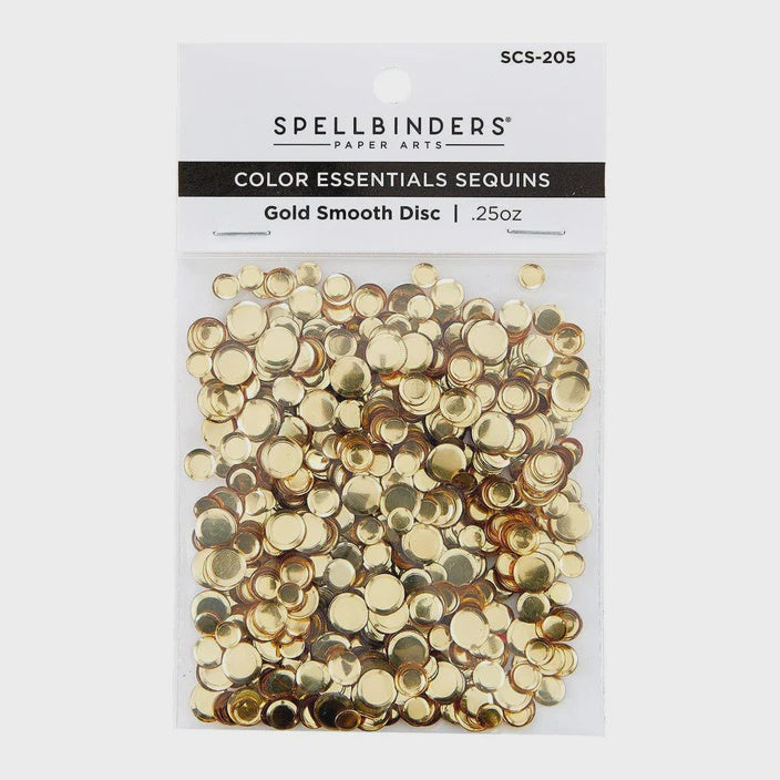 SB GOLD SMOOTH DISC SEQUINS
