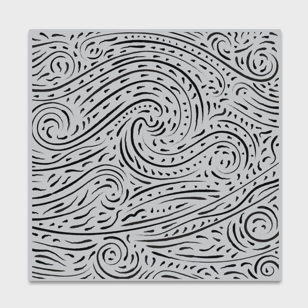 H A CLING STARRY NIGHT 6X6 STAMP
