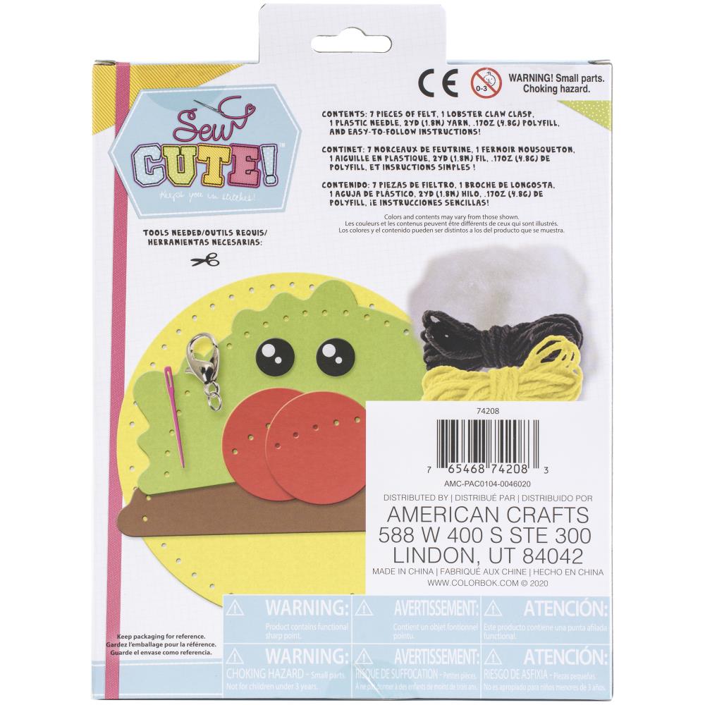 SEW CUTE TACO BACKPACK CLIP KIT