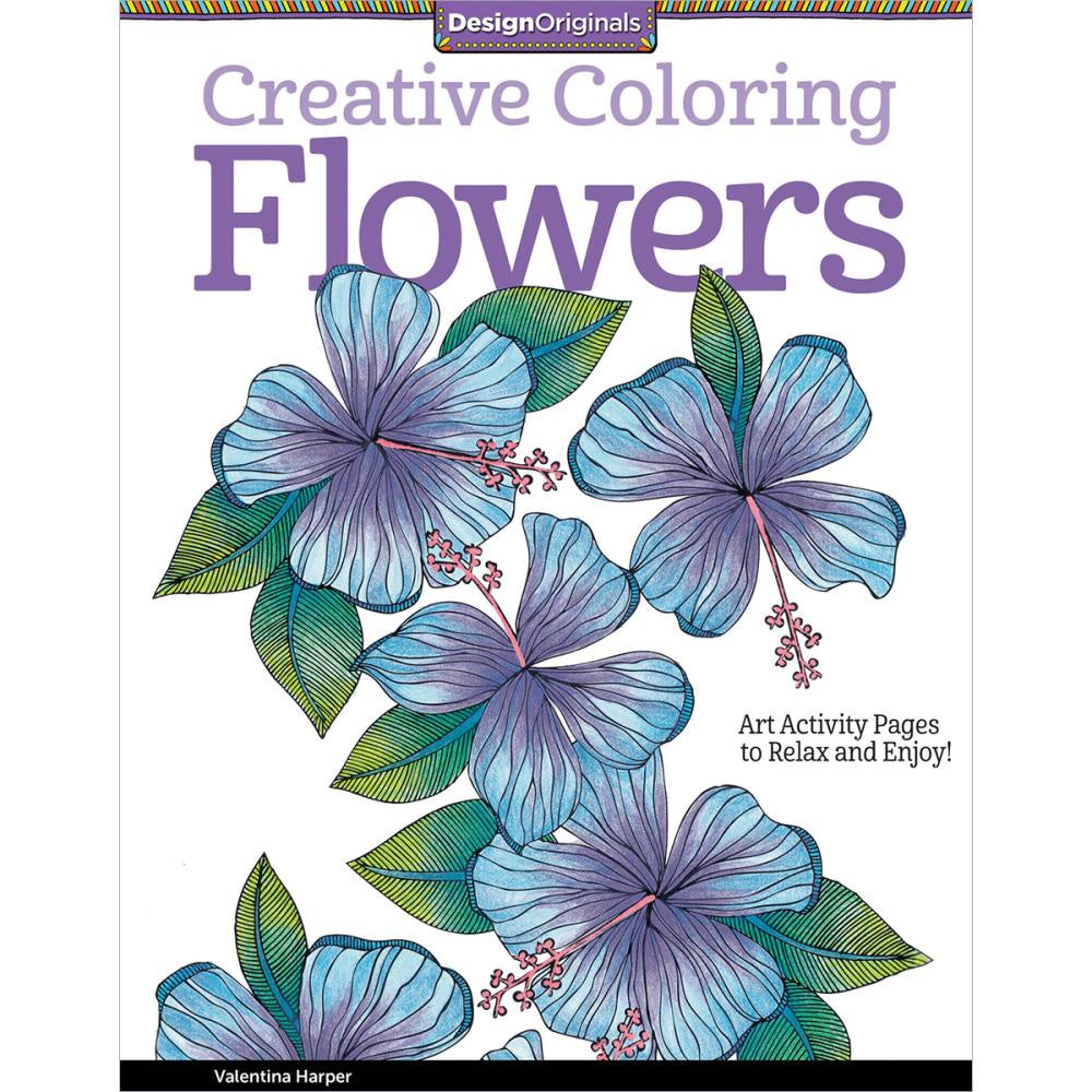 CREATIVE COLORING FLOWERS