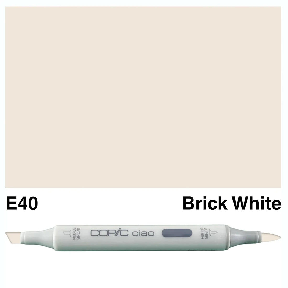 CIAO E40 BRICK WHITE