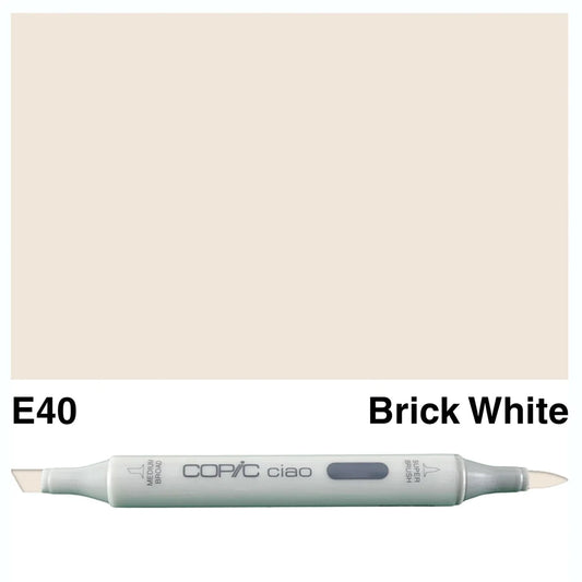 CIAO E40 BRICK WHITE