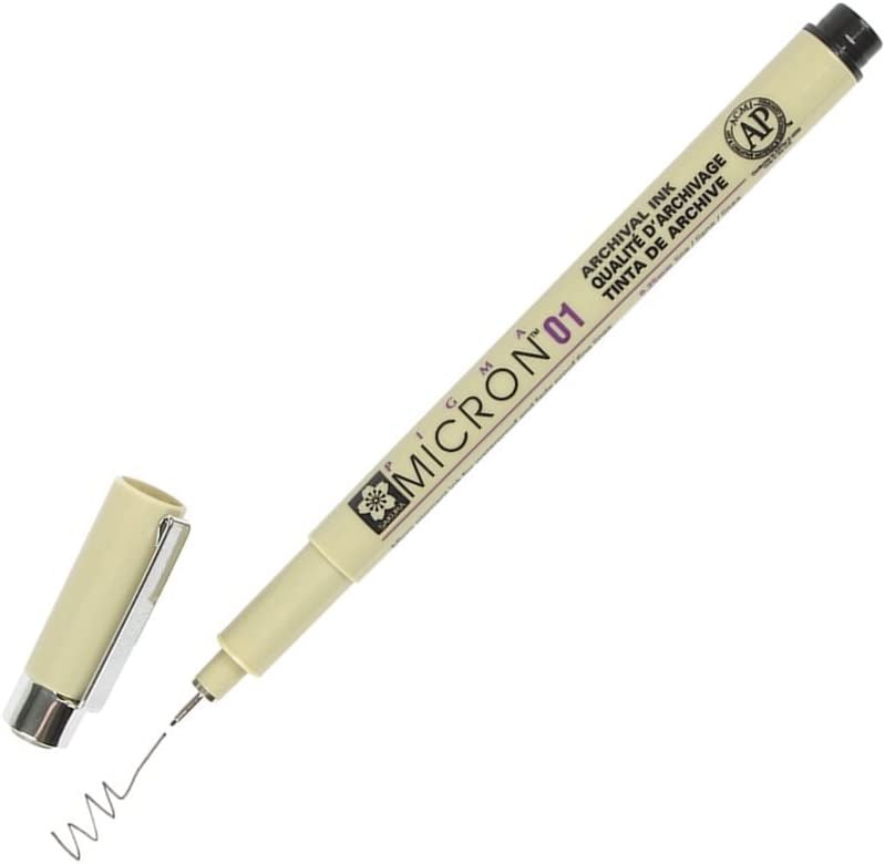 PIGMA BLACK 01