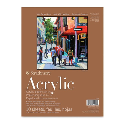 STRATH ACRYLIC PAPER 9X12