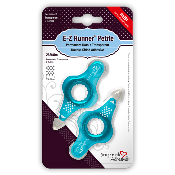 Double-Sided Tape Runner Petite Dots Permanent - Scrapbook Adhesives by 3L