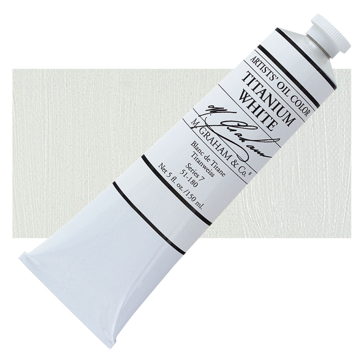 GRAHAM TITANIUM WHITE OIL 150ML