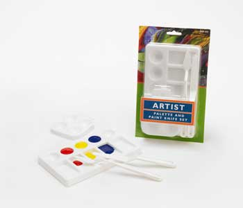 PA ARTIST PALETTE & PAINT KNIFE SET