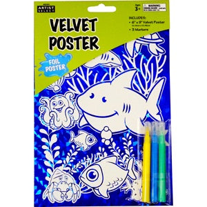 AS FOIL POSTER SEA LIFE BLUE