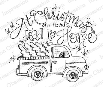 IO ALL ROADS TRUCK CLING STAMP