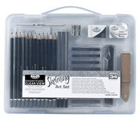 ROYAL SKETCHING ART SET SMALL CLEAR VIEW