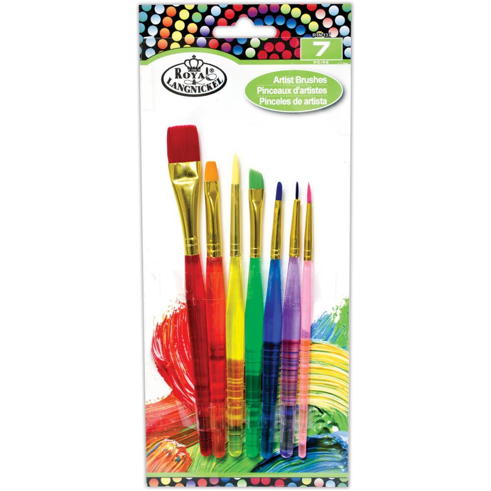 ROYAL RAINBOW ARTIST BRUSHES SET 7 PC