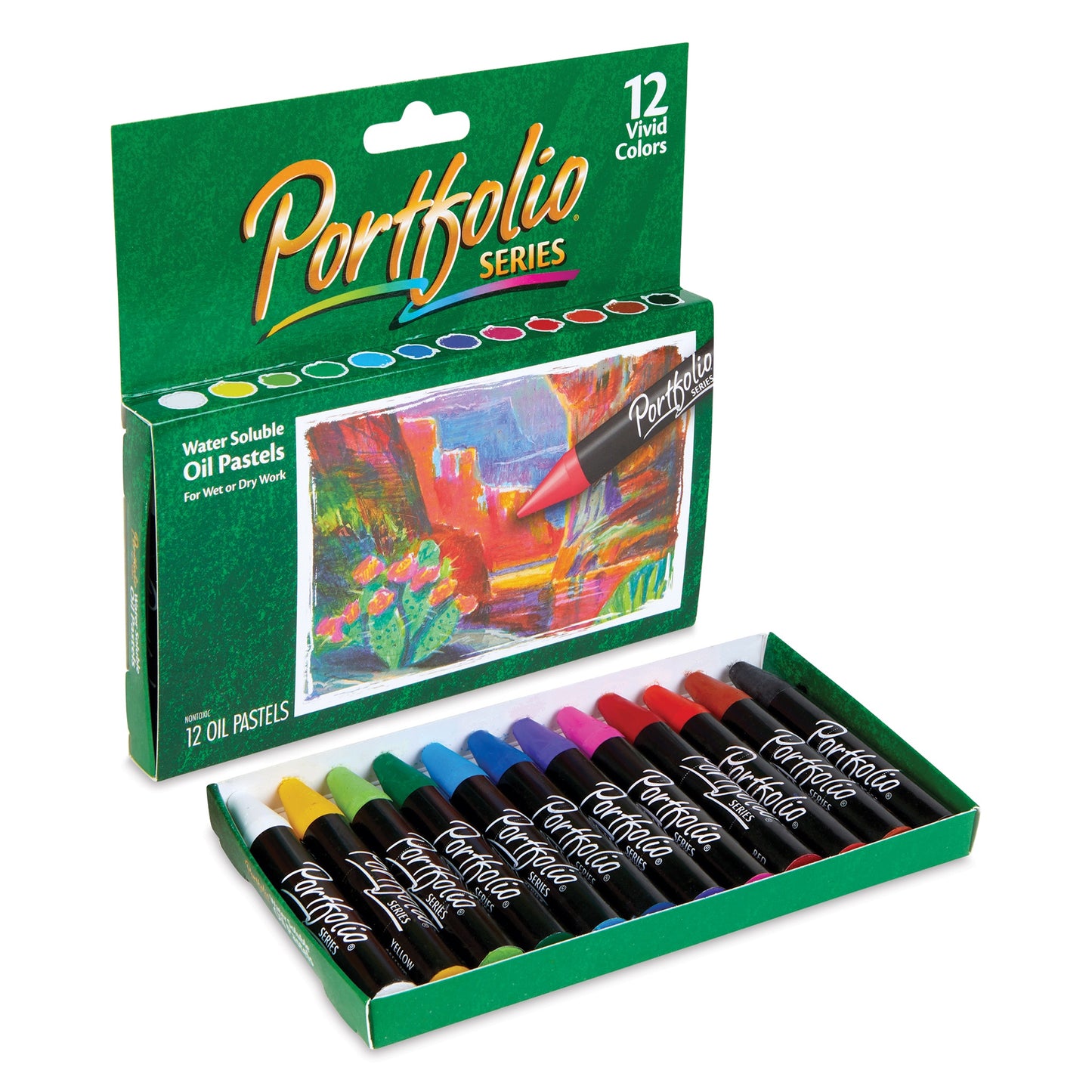 CRAYOLA WS OIL PASTEL 12PC