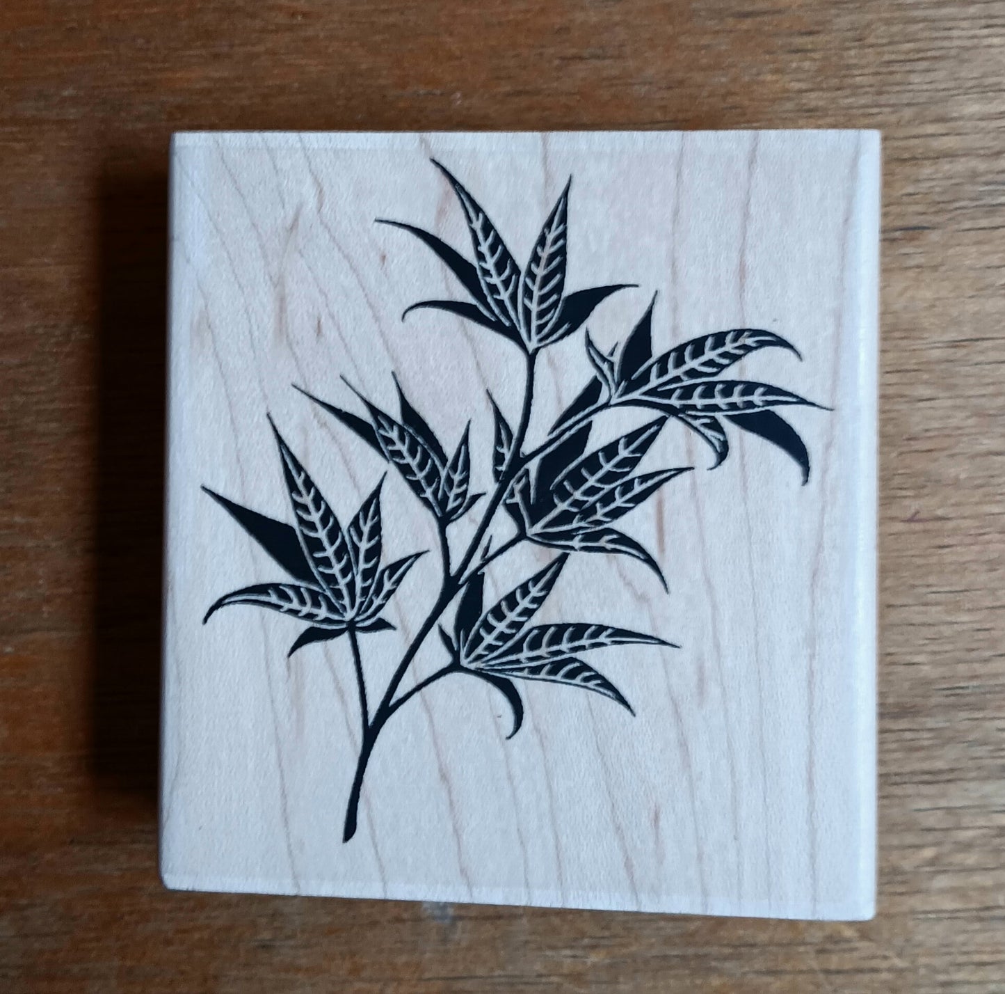 IO JAPANESE MAPLE WOOD STAMP