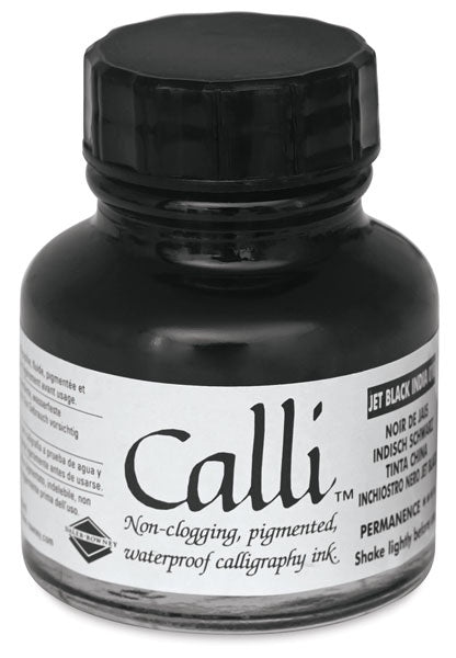 CALLI INK BLACK 1 OZ