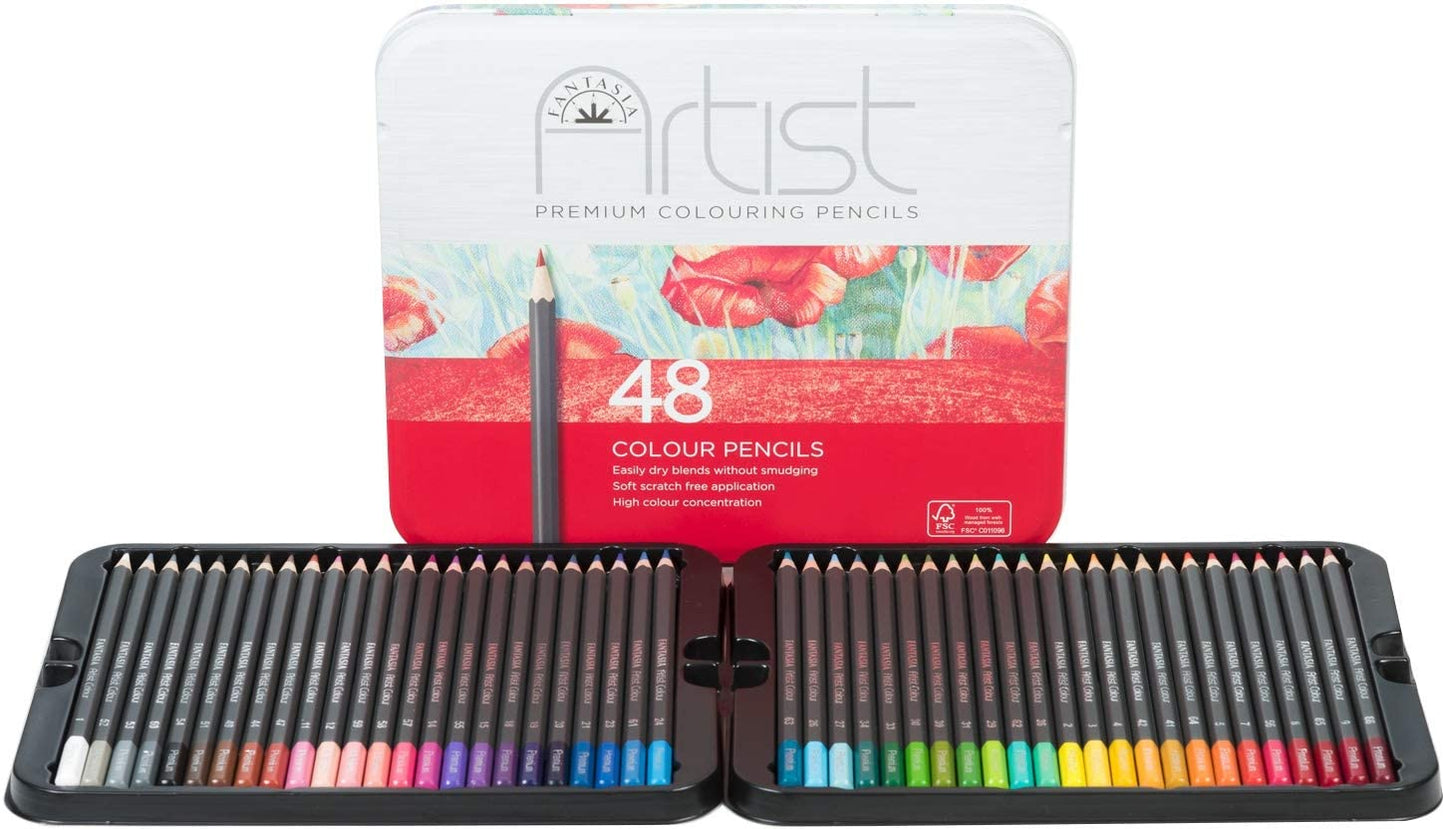 FANTASIA 48 PREMIUM COLOR PENCILS