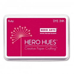 H A INK PAD RUBY