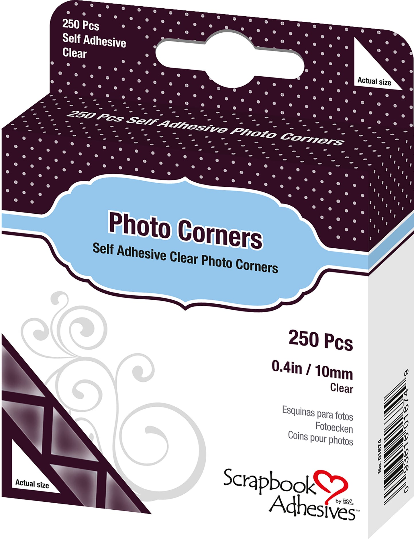 3L PHOTO CORNERS CLEAR