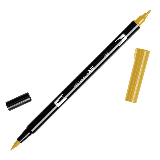 TOMBOW 026 YELLOW GOLD DUAL BRUSH MARKER