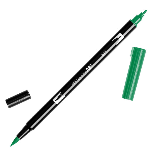 TOMBOW 245 SAP GREEN DUAL BRUSH MARKER