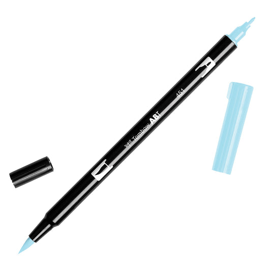 TOMBOW 451 SKY BLUE DUAL BRUSH MARKER