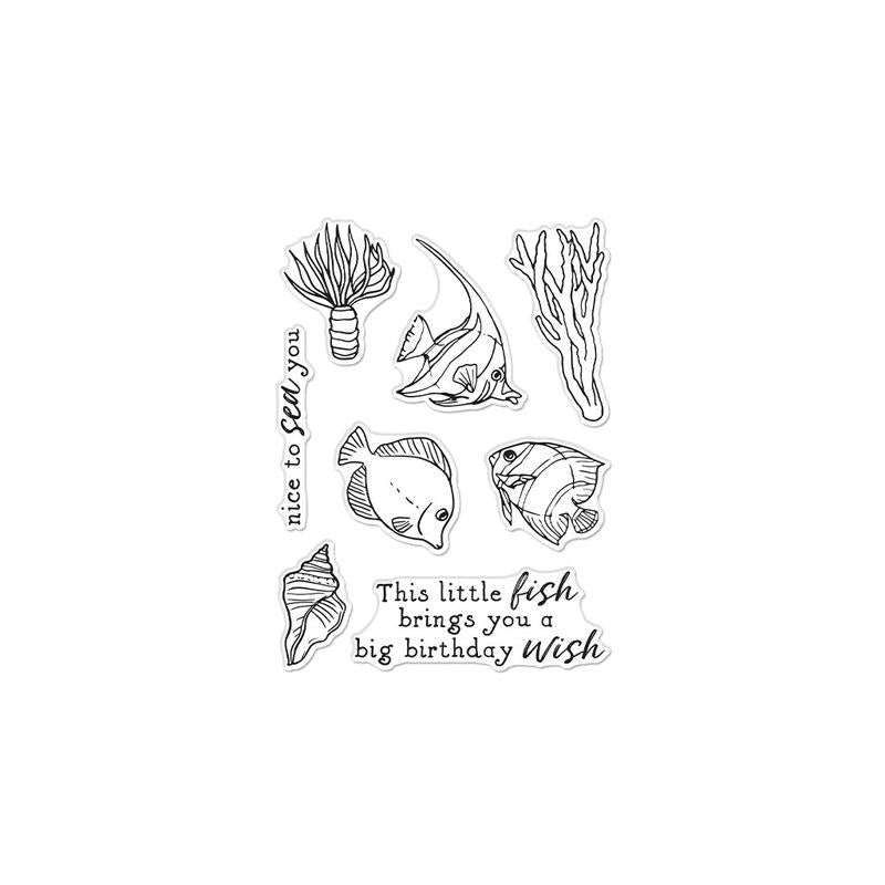 H A SEA YOU CLEAR STAMP SET