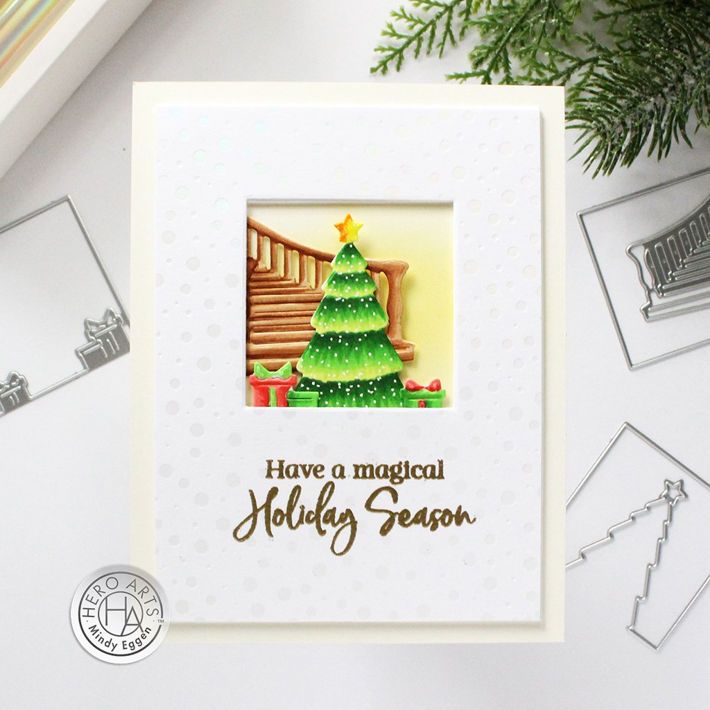 H A LOOKING GLASS COZY CHRISTMAS DIE SET