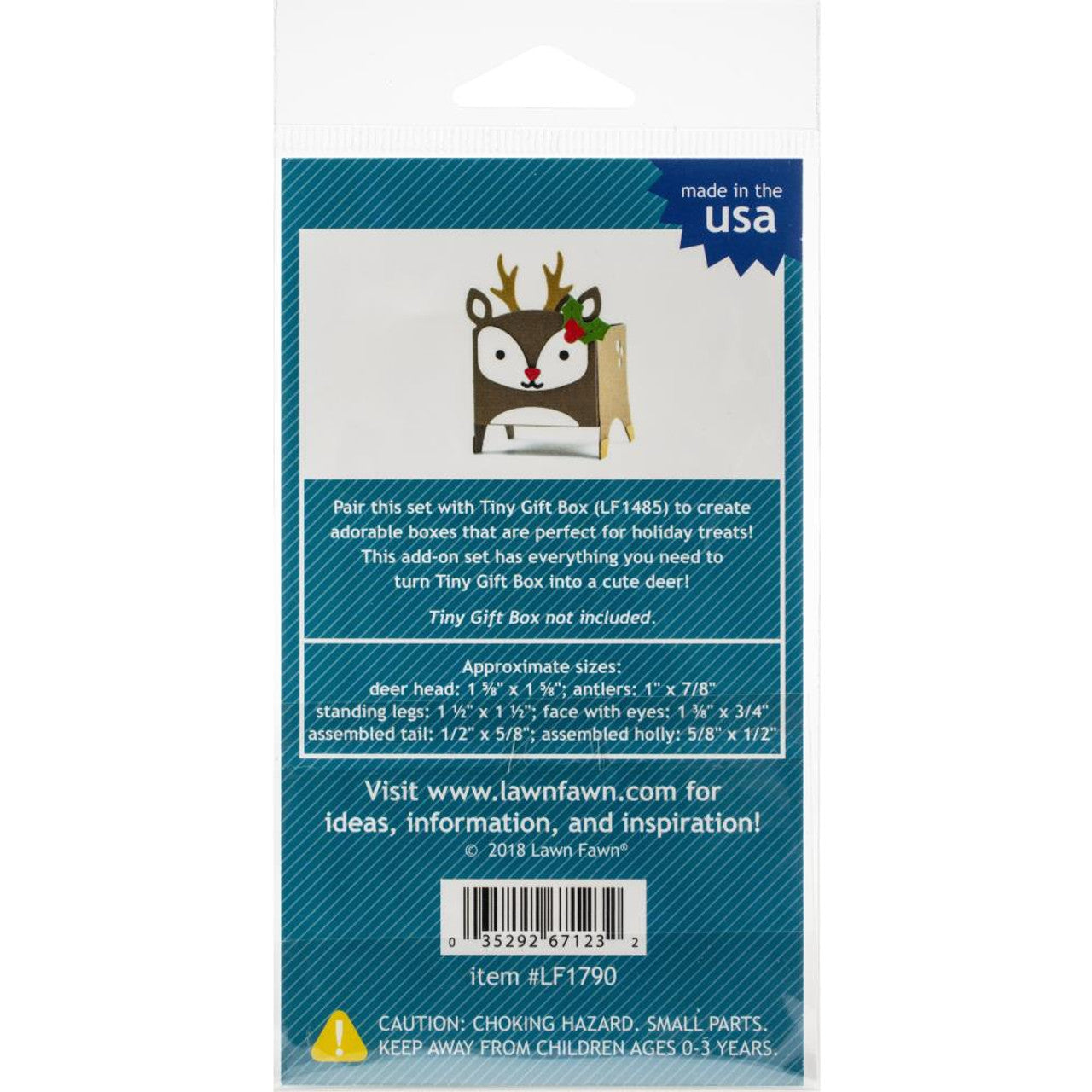 LF TINY GIFT BOX DEER ADD-ON DIE SET