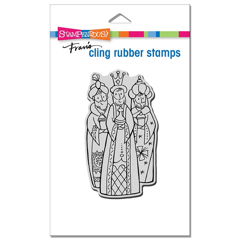 STA CLING WISEMEN TRIO STAMP