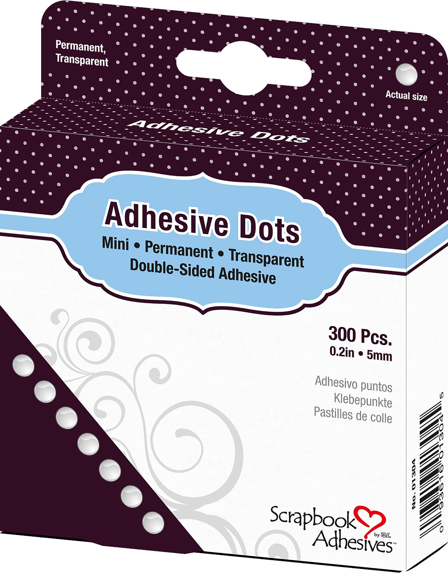 3L ADHESIVE DOTS MINI PERMANENT