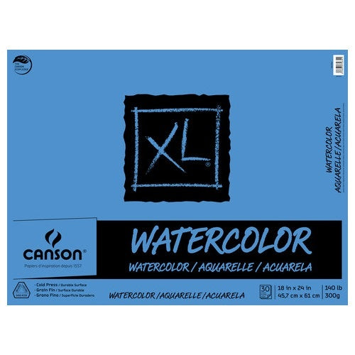 XL WATERCOLOR PAD 18X24