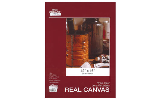 TARA CANVAS PAD 12X16