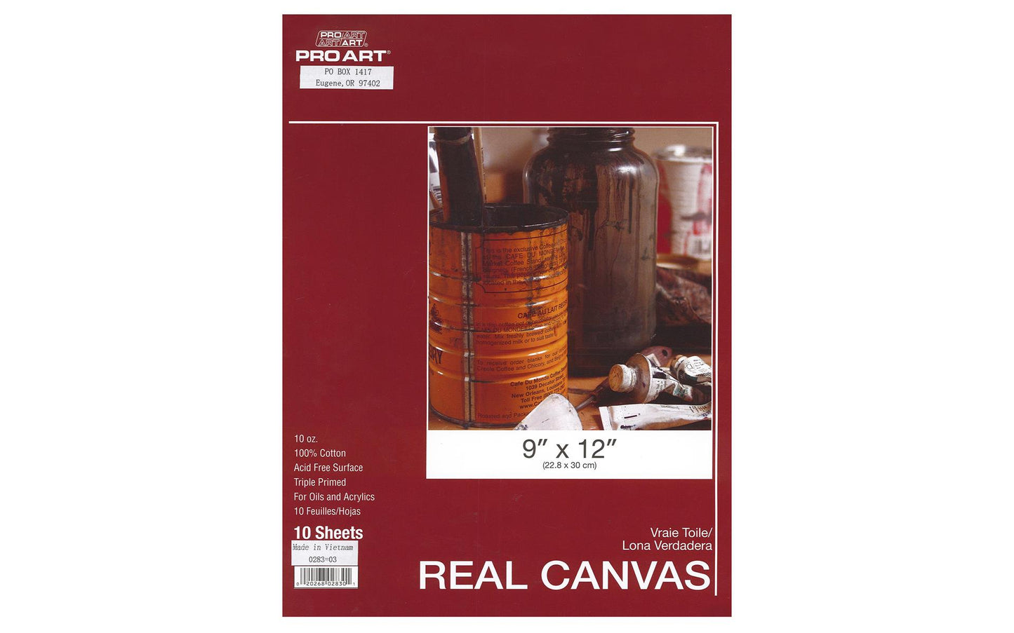 TARA CANVAS PAD 9X12