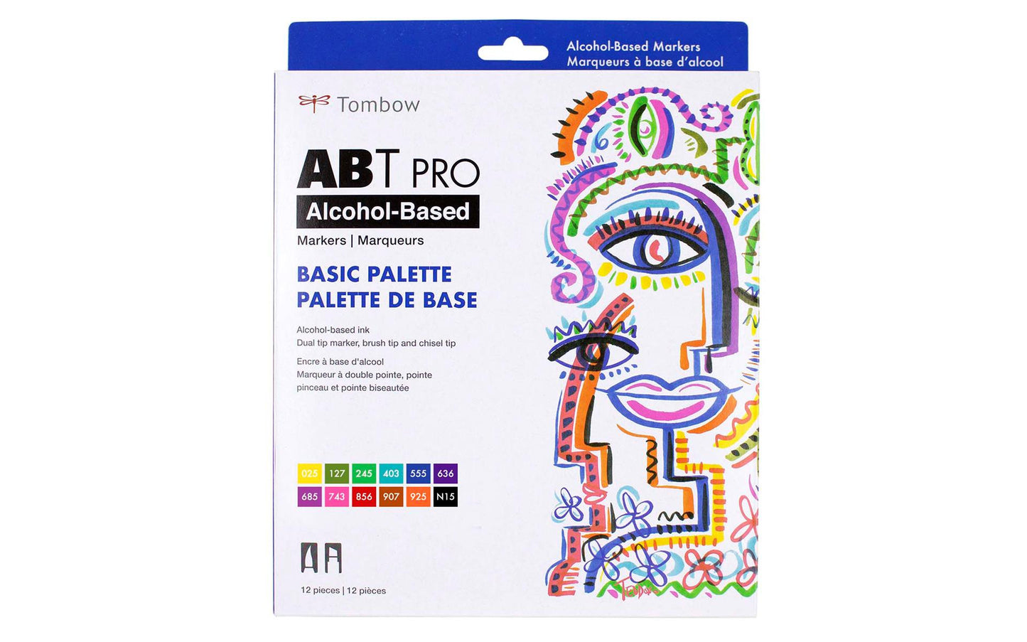 TOMBOW ABT PRO MARKERS BASIC 12