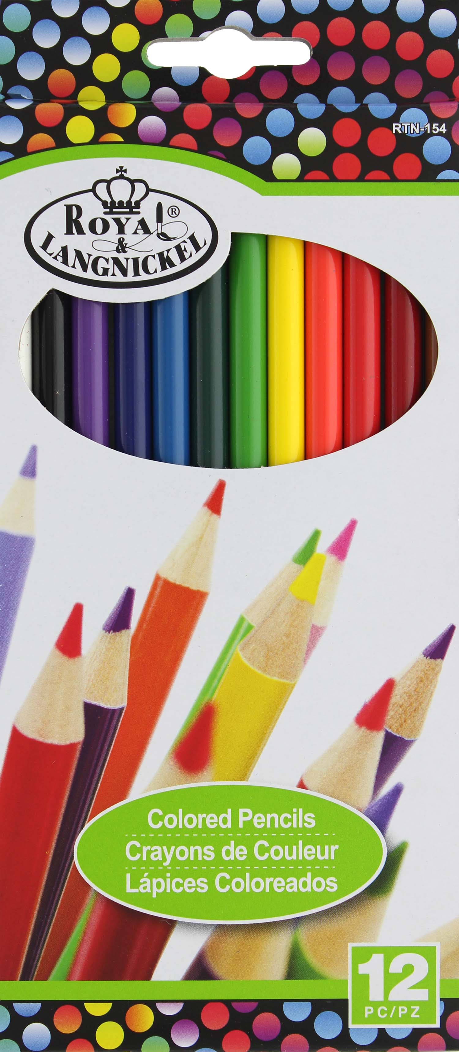 ROYAL AND LANGNICKEL Colored Pencil Drawing Set