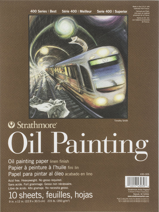 STRATH OIL PAINTING PAPER 9X12