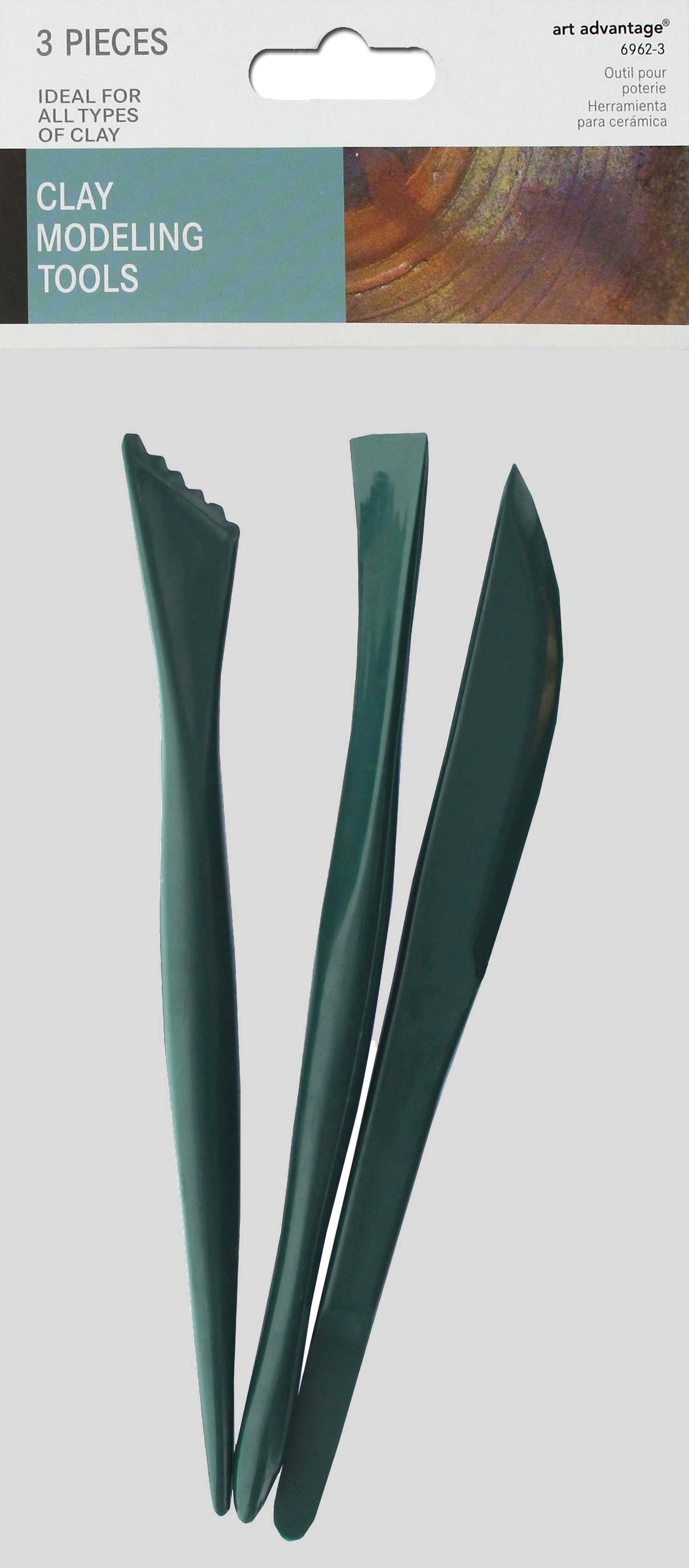 CLAY TOOL 3 PIECE SET