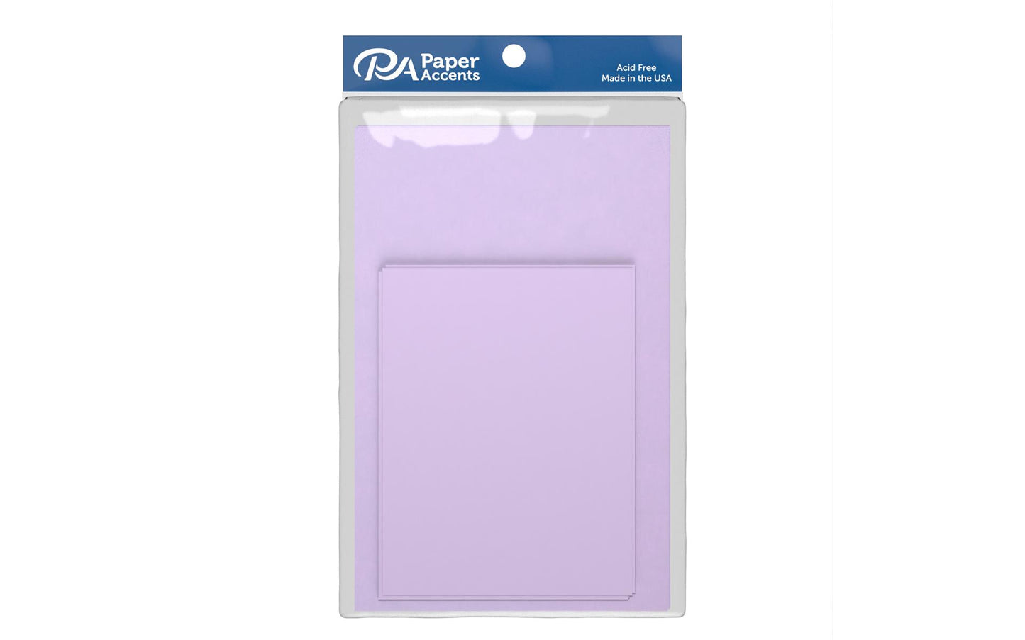 PA CARDS LAVENDER W/ ENVELOPES 10 PC